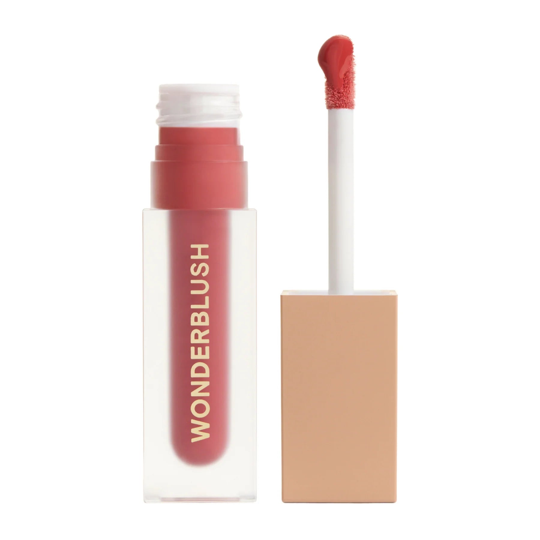 WONDERBLUSH La Laque Tinted Lip Oil - Hydrating & Shiny Lip Gloss in Abricot Nude | Perfect for Daily Wear & Special Occasions