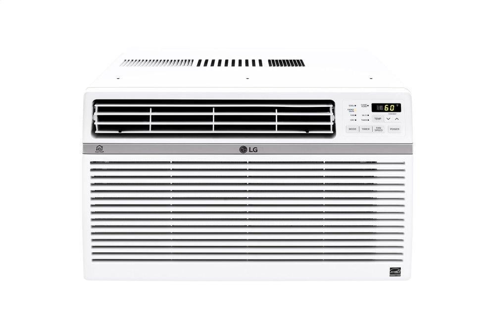 LG LW8017ERSM 8,000 BTU Smart WiFi Window Air Conditioner - Cool Your Home Office or Bedroom with Remote Control & Energy Efficiency