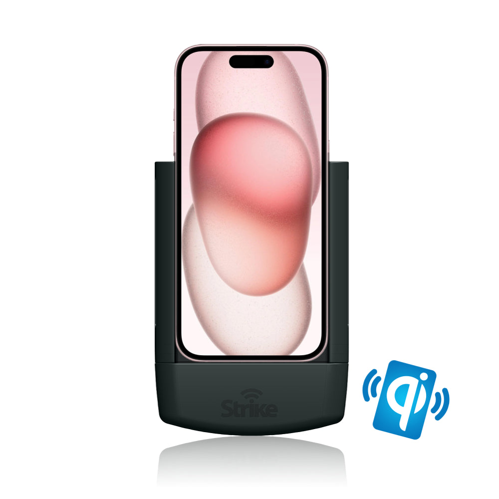 iPhone 15 Wireless Charging Car Mount Holder - Fast Magnetic Phone Stand for iPhone 15/14/13/12 - Perfect for Driving, Commuting & Road Trips
