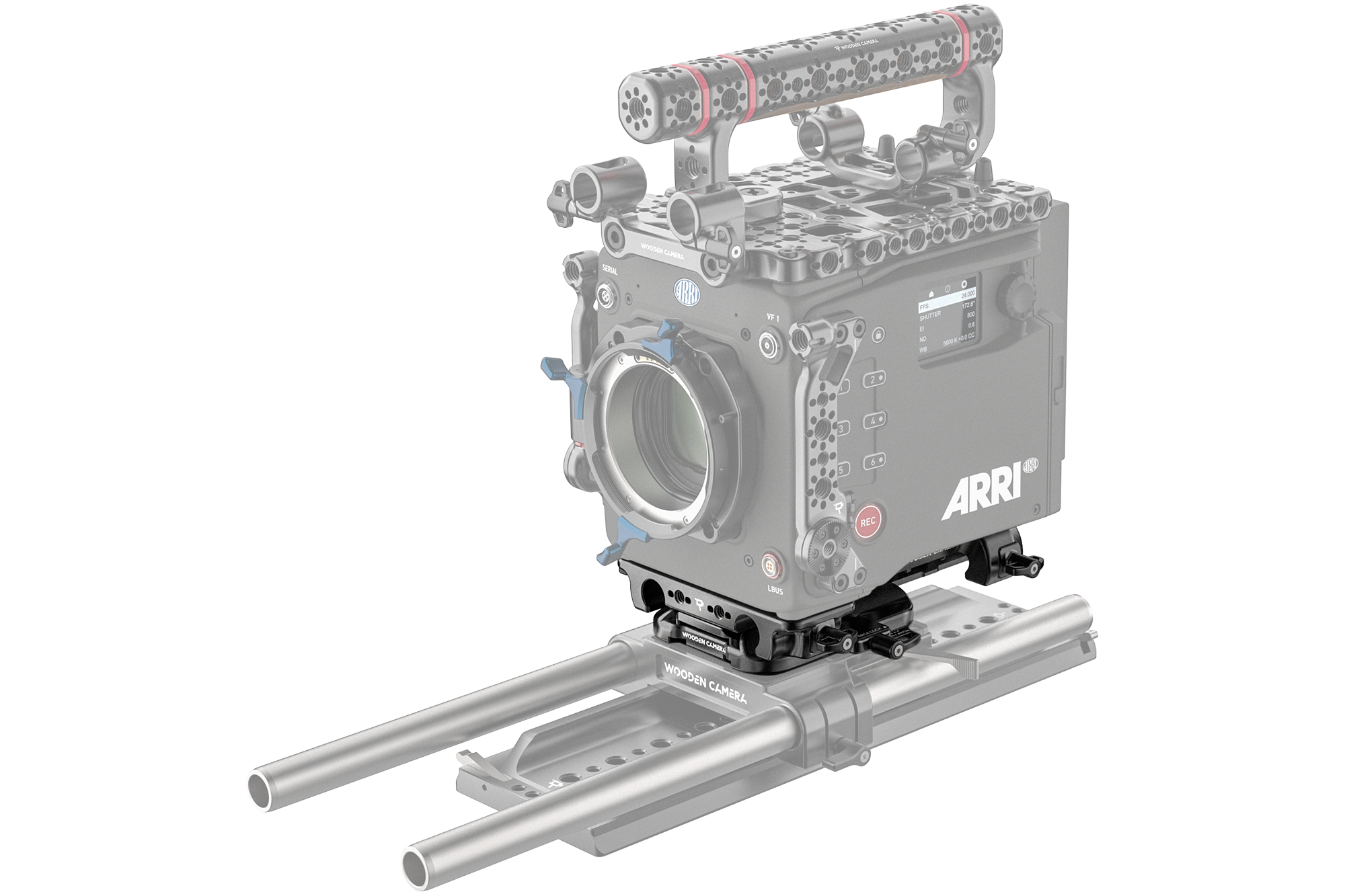Alexa 35 Base Plate System - Professional Camera Mounting Solution for Filmmaking & Studio Photography