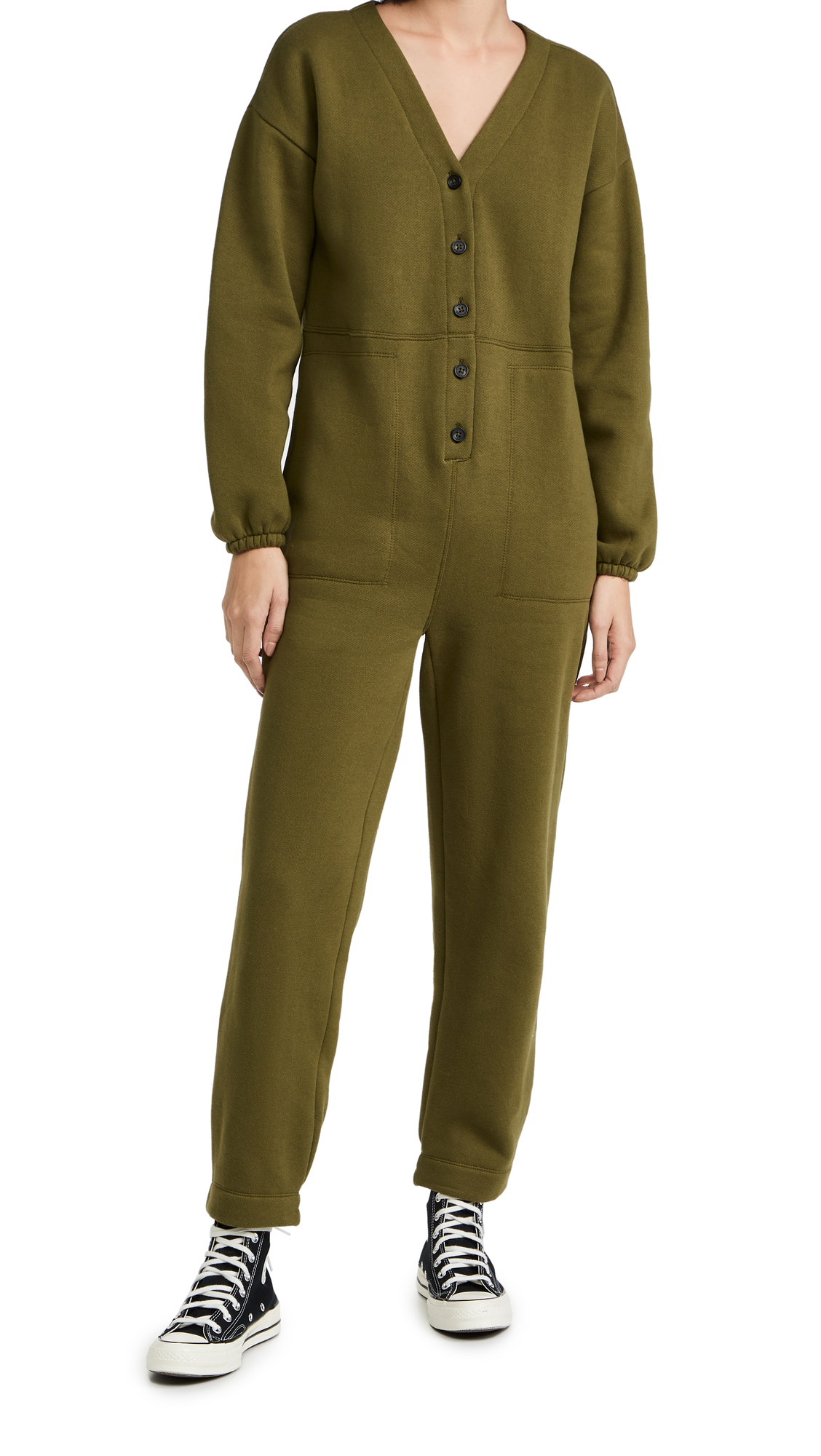 MWL by Madewell Women's Tapered Leg Jumpsuit - Comfortable Stretchy Casual Romper for Work & Travel | Plus Size Options Available