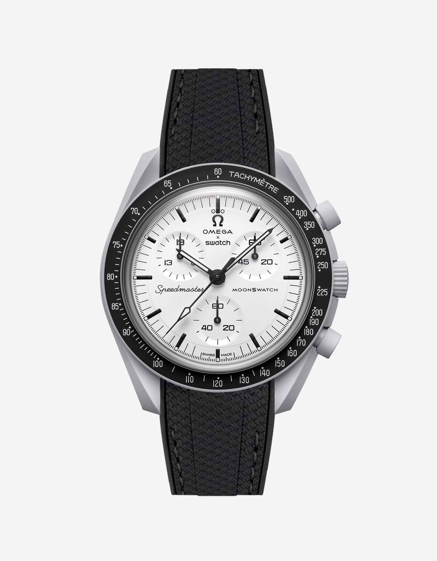 Premium Rubber Watch Band for Omega x Swatch MoonSwatch 1965 - Durable Replacement Strap for MoonSwatch Collection | Perfect for Sports, Swimming & Everyday Wear