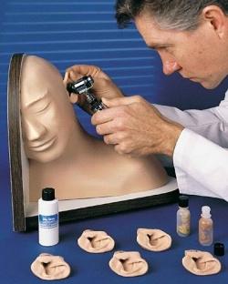 Earwax Removal Kit with Applicator - Ear Exam Simulator & Nursing Training Set for Medical Students & Healthcare Professionals - Perfect for Clinical Practice, First Aid Training, and Patient Education