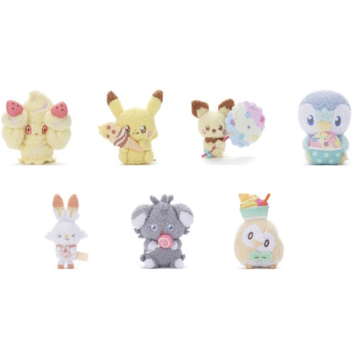 Pokemon Peaceful Place Takara Tomy 6 Inch Stuffed Plush Doll - Cute Soft Toy for Kids, Gift for Pokemon Fans, Perfect for Bedroom Decor & Anime Collections