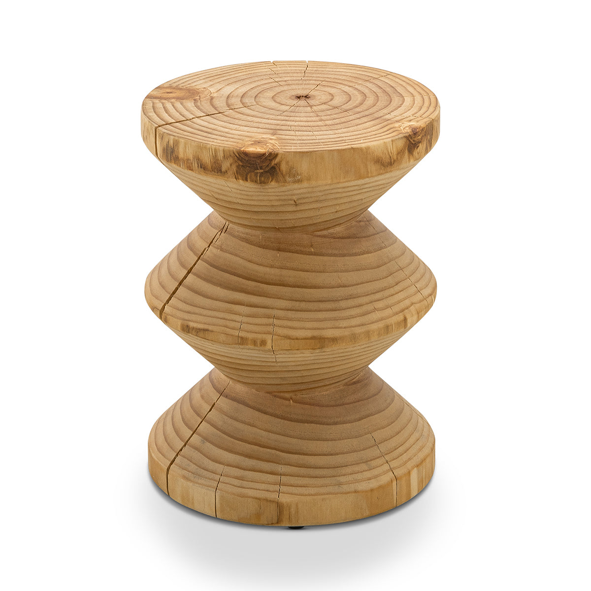 Eastern Warehouse Cyrus Stool - Modern Wooden Bar Stool for Kitchen Island, Dining Room & Home Decor | Adjustable Height & Comfortable Seat
