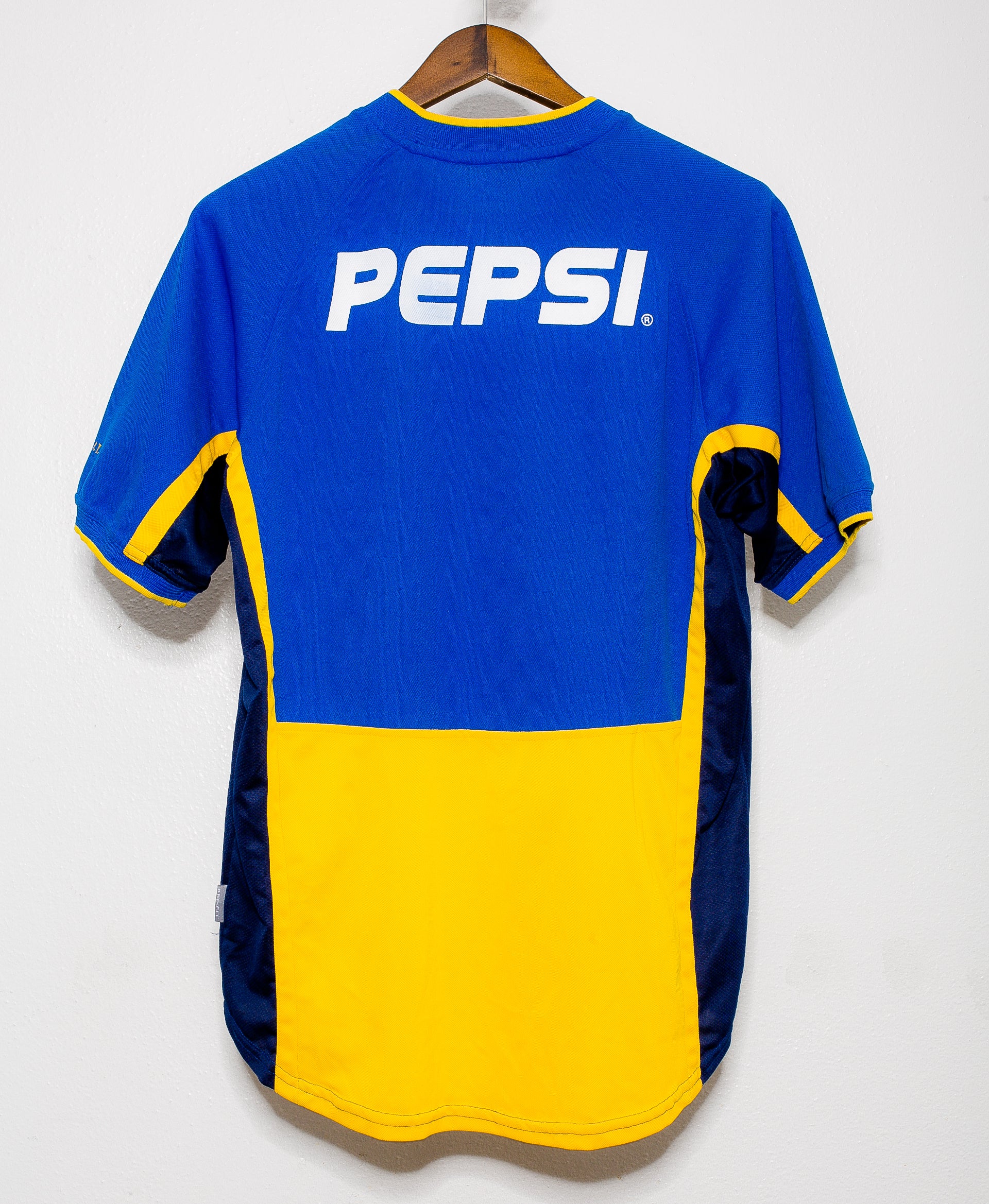 2002 Boca Juniors Home Jersey (Large) - Authentic Football Shirt for Fans & Collectors - Perfect for Matches, Gifts & Memorabilia