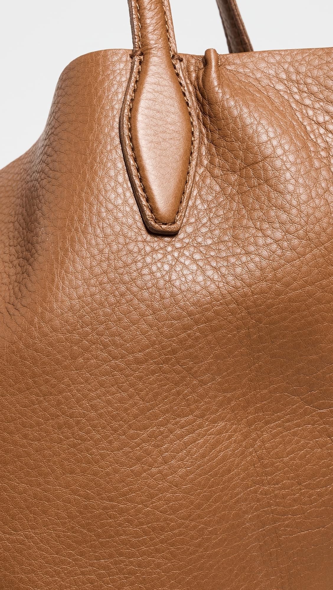 Madewell Women's Soft Grain Leather Large Shopper Tote Bag - Spacious Work Tote for Office, Travel & Everyday Use