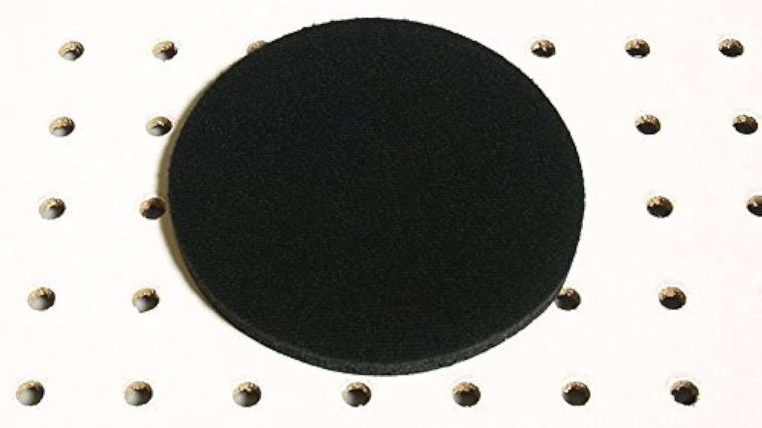 Round Mini Non-Slip Yoga Mat - Black for Home Workouts, Meditation & Fitness Exercises | Compact Exercise Mat for Indoor & Outdoor Use
