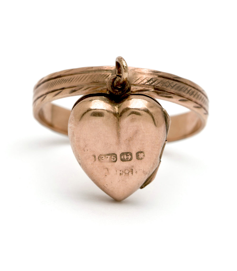Elegant Dangling Heart Locket Necklace - Sterling Silver Pendant for Women | Perfect Gift for Valentine's Day, Anniversary & Romantic Occasions