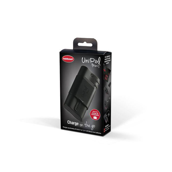 Hahnel Unipal Mini II Charger - Compact & Fast USB Charger for Cameras, Phones & Tablets | Perfect for Travel, Home & Office Use