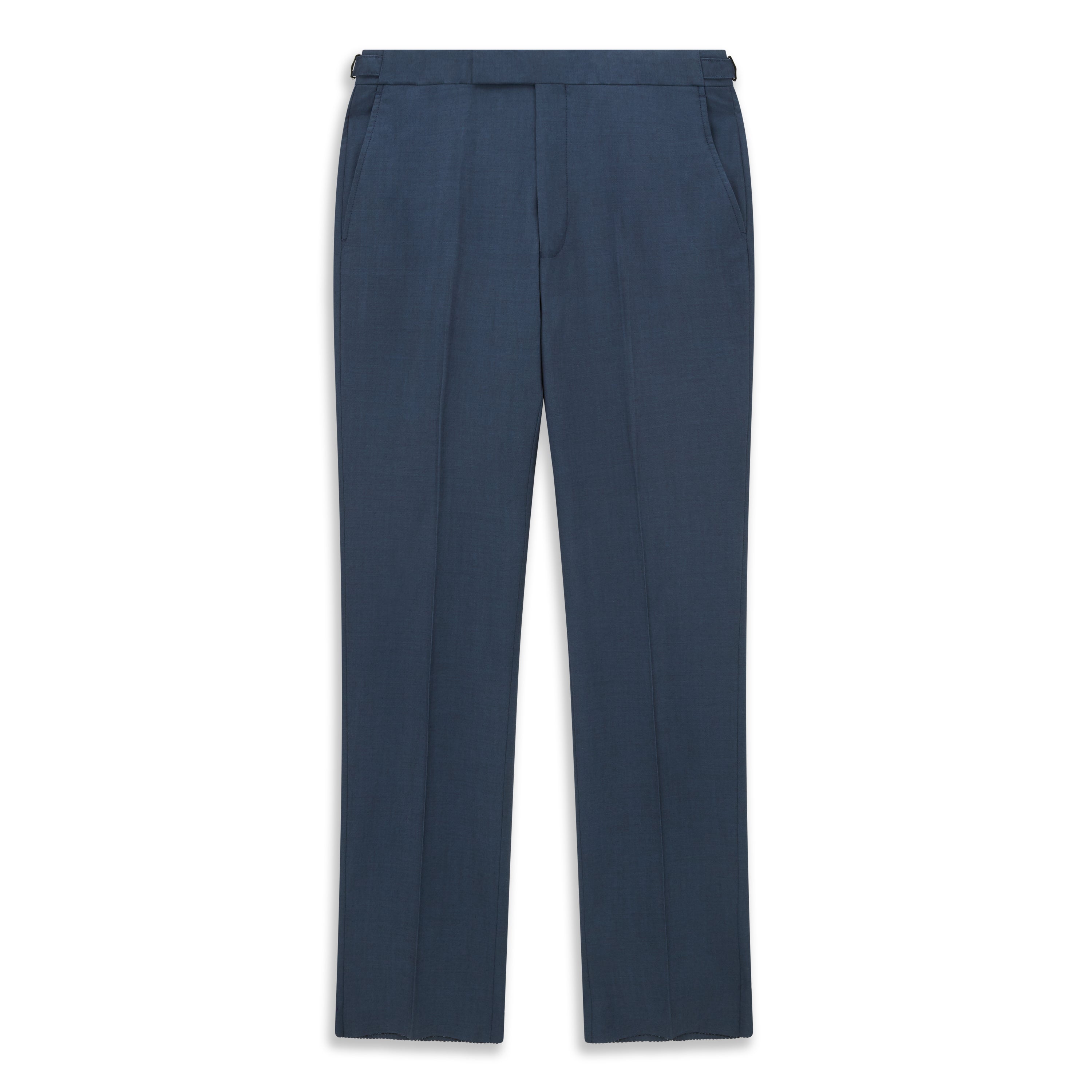 Kenwood Navy Blue Wool Mohair Suit for Men - Premium Business Formal Attire for Office, Weddings & Special Occasions