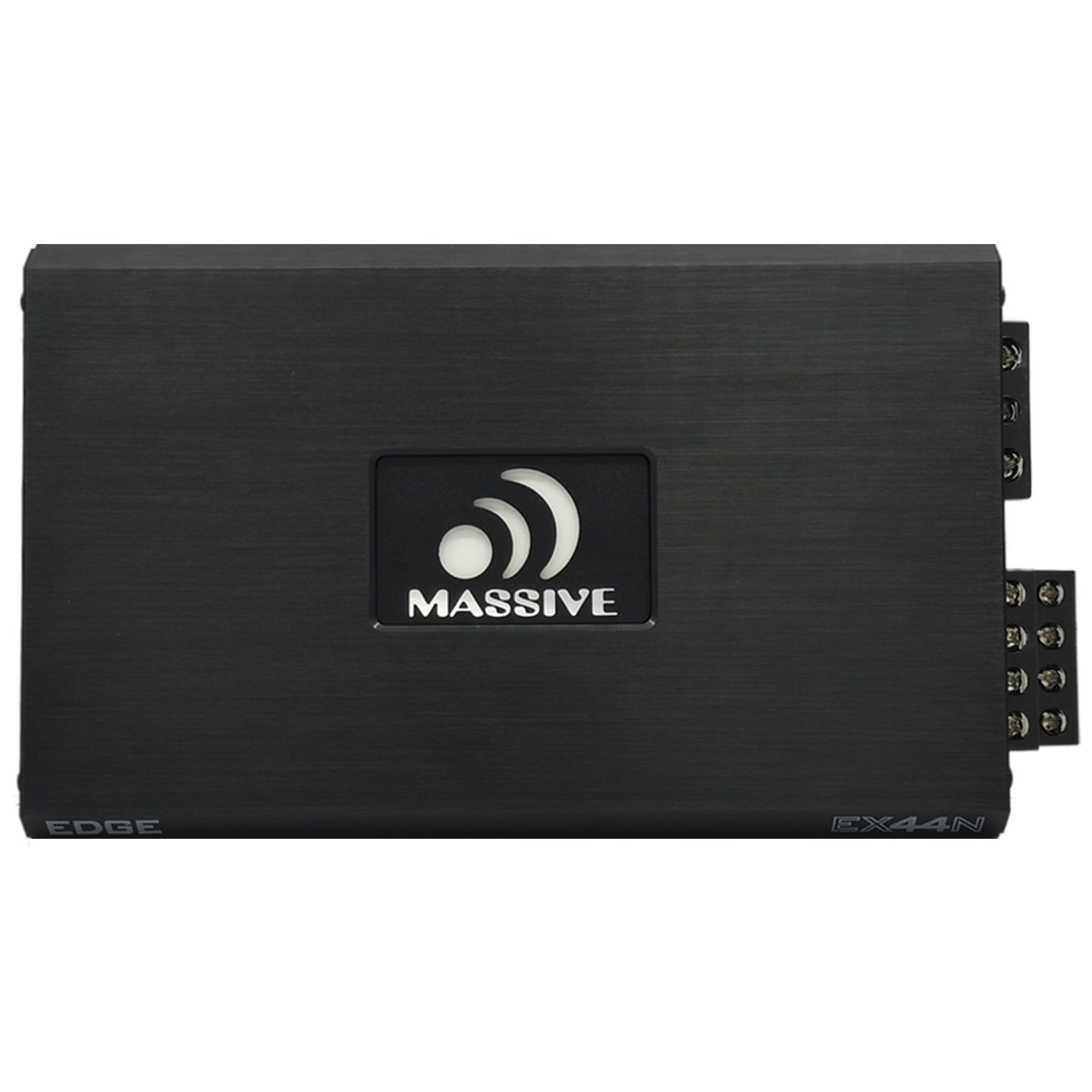 EX44N 100W RMS x 4 Channel Car Amplifier - 4 Ohm Stable High Power Audio Amp for Car Stereo System | Perfect for Car Audio Upgrades, Truck Sound Systems & Vehicle Bass Boost