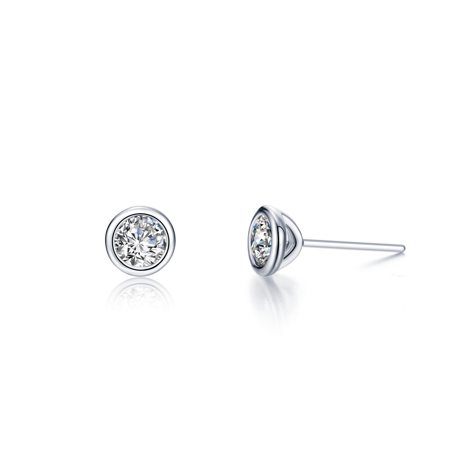 1 CTW Solitaire Stud Earrings for Women - Classic Diamond Earrings for Everyday Wear, Gift Giving & Special Occasions
