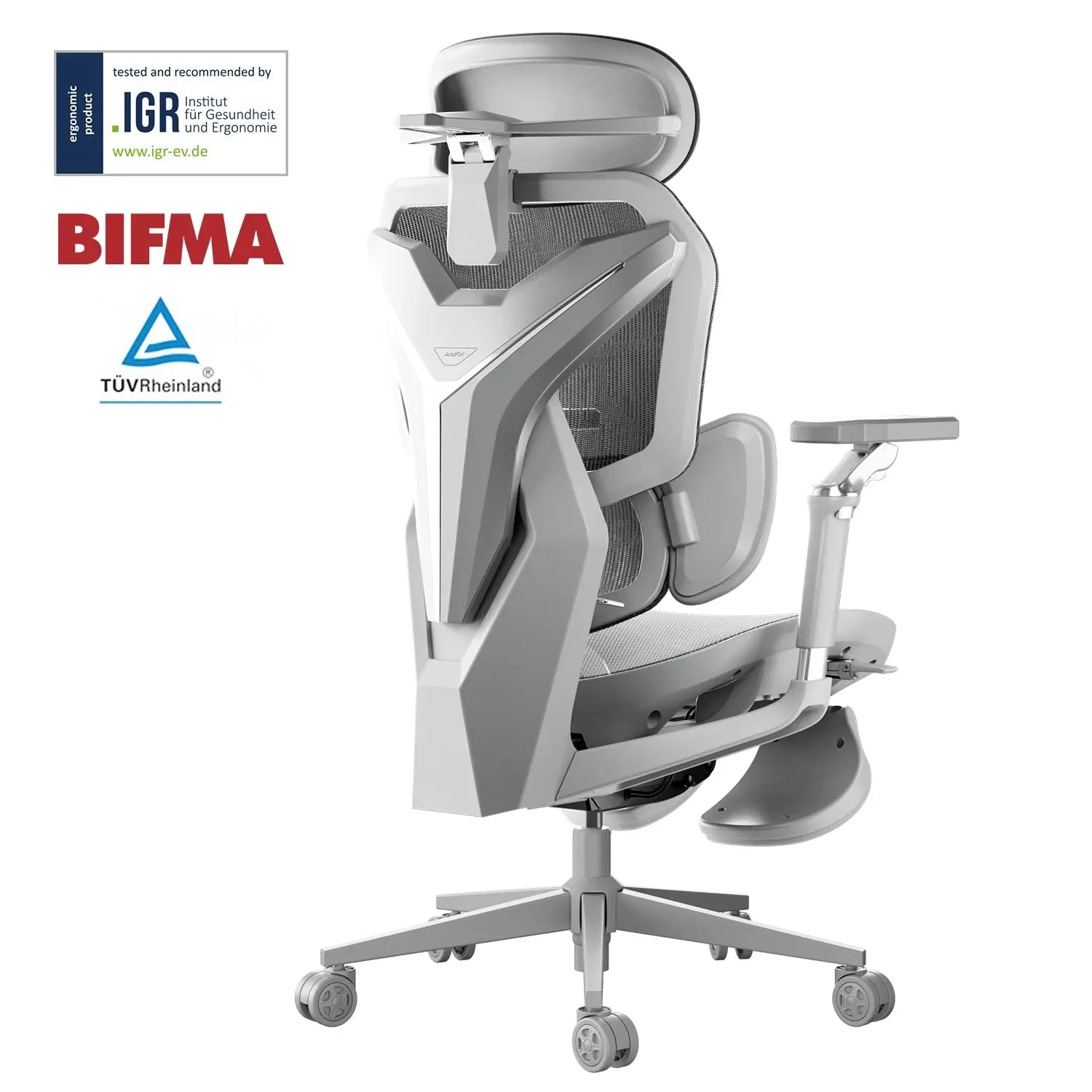 AutoFull G7 Ergonomic Gaming Chair with Lumbar Support - Adjustable Height Swivel Computer Desk Chair for PC Gamers & Office Workers - Perfect for Long Gaming Sessions & Home Office Work