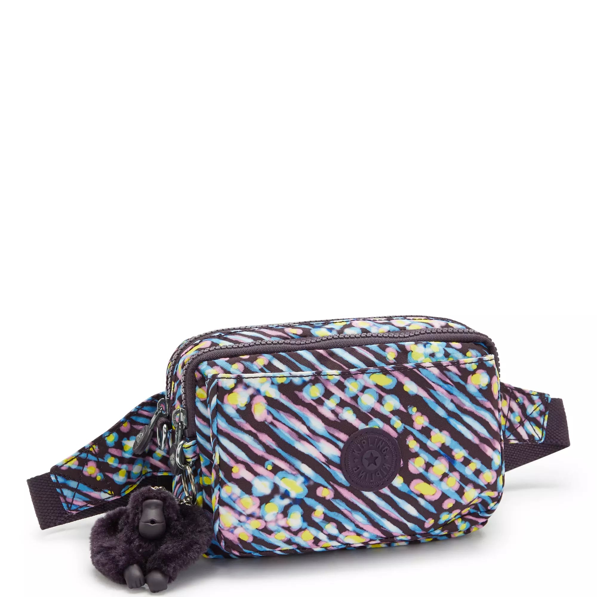 Kipling Abanu Multi-Printed Convertible Crossbody Bag - Stylish & Lightweight Undersea Lights Design | Perfect for Travel, Work & Everyday Use