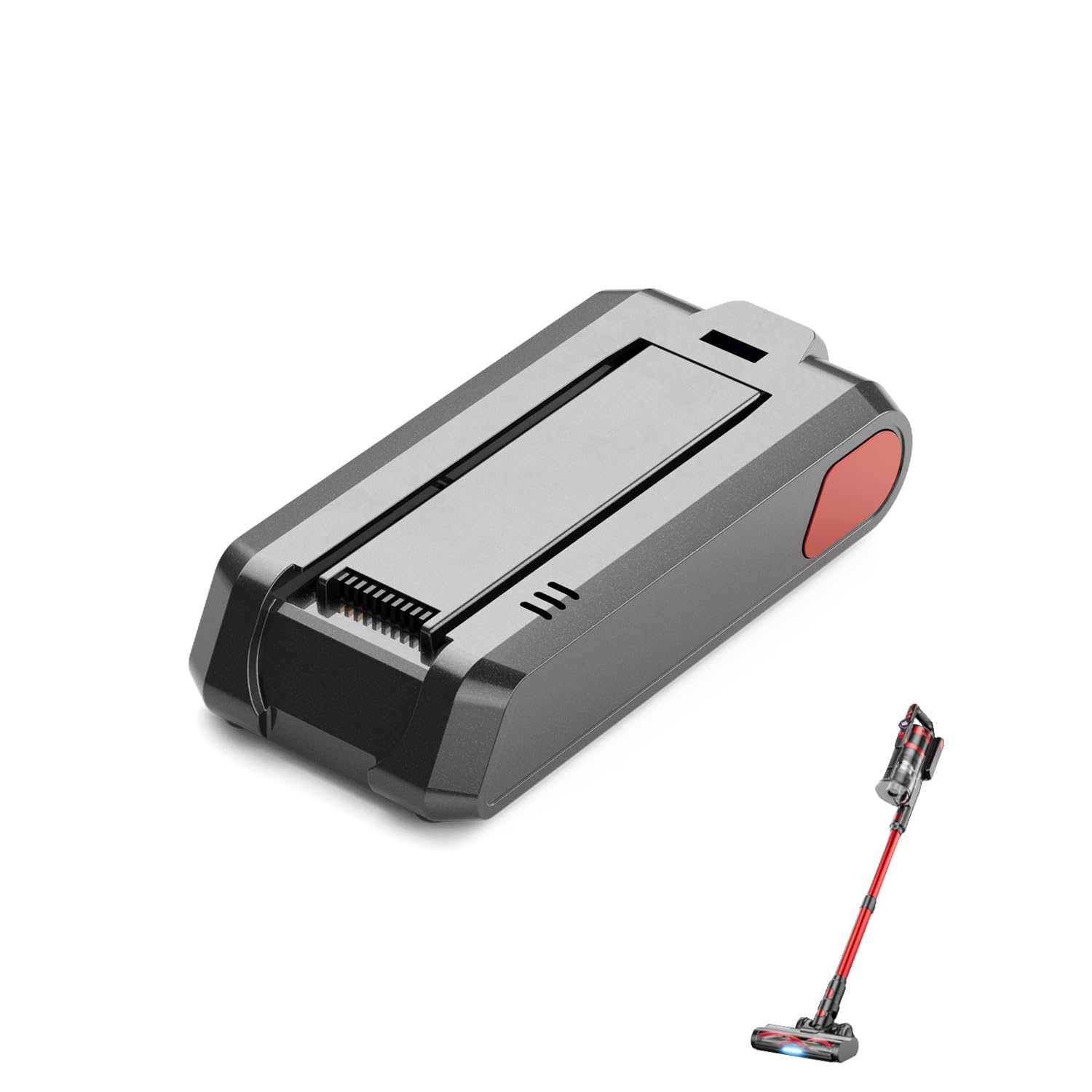 SV13 Vacuum Cleaner Replacement Battery - High Capacity & Long Lasting Power for Cordless Cleaning - Perfect for Home, Office, and Car Use