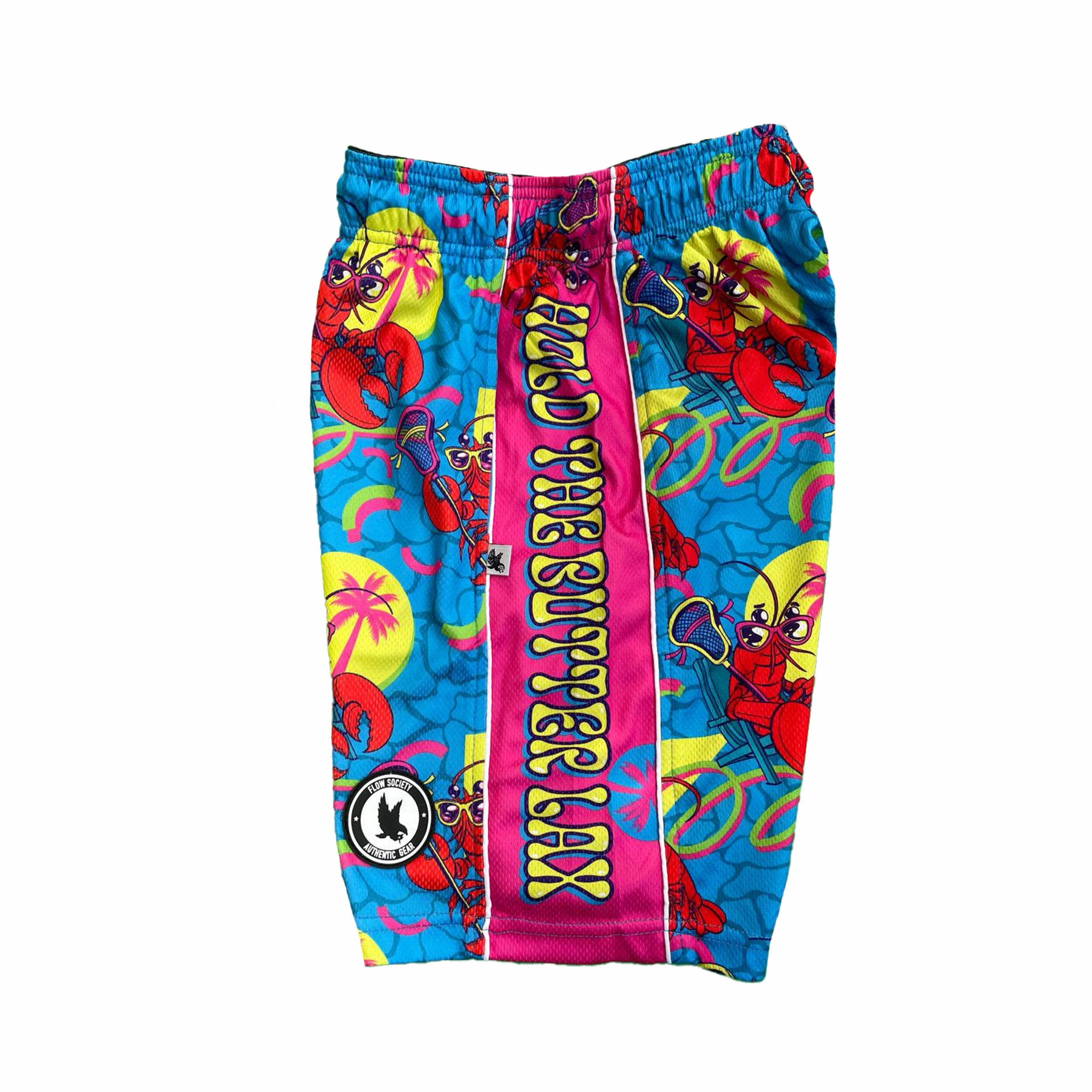 Men's Lobster Lax Shorts - Comfortable Casual & Athletic Wear for Gym, Running, and Everyday Use