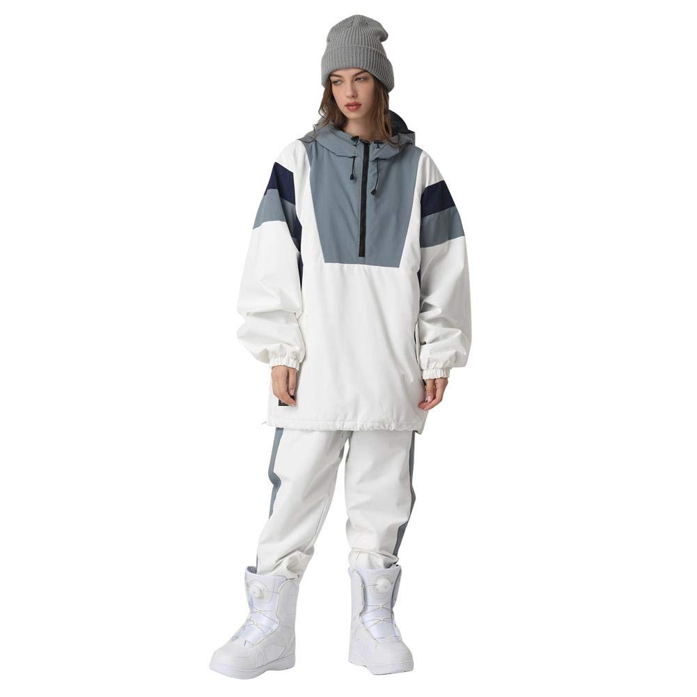 NICEKEEPING Windproof Ski Suit Set for Women & Men - Waterproof Snowboard Jacket & Pants for Winter Sports | Perfect for Skiing, Snowboarding & Outdoor Winter Activities