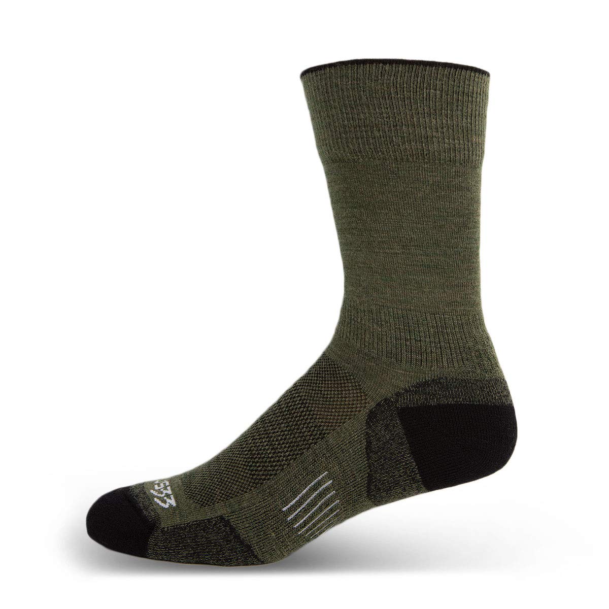 Premium USA Made Merino Wool Boot Socks for Hunting & Outdoor Adventures - Warm, Durable Mountain Heritage Socks for Hiking, Camping & Cold Weather Activities