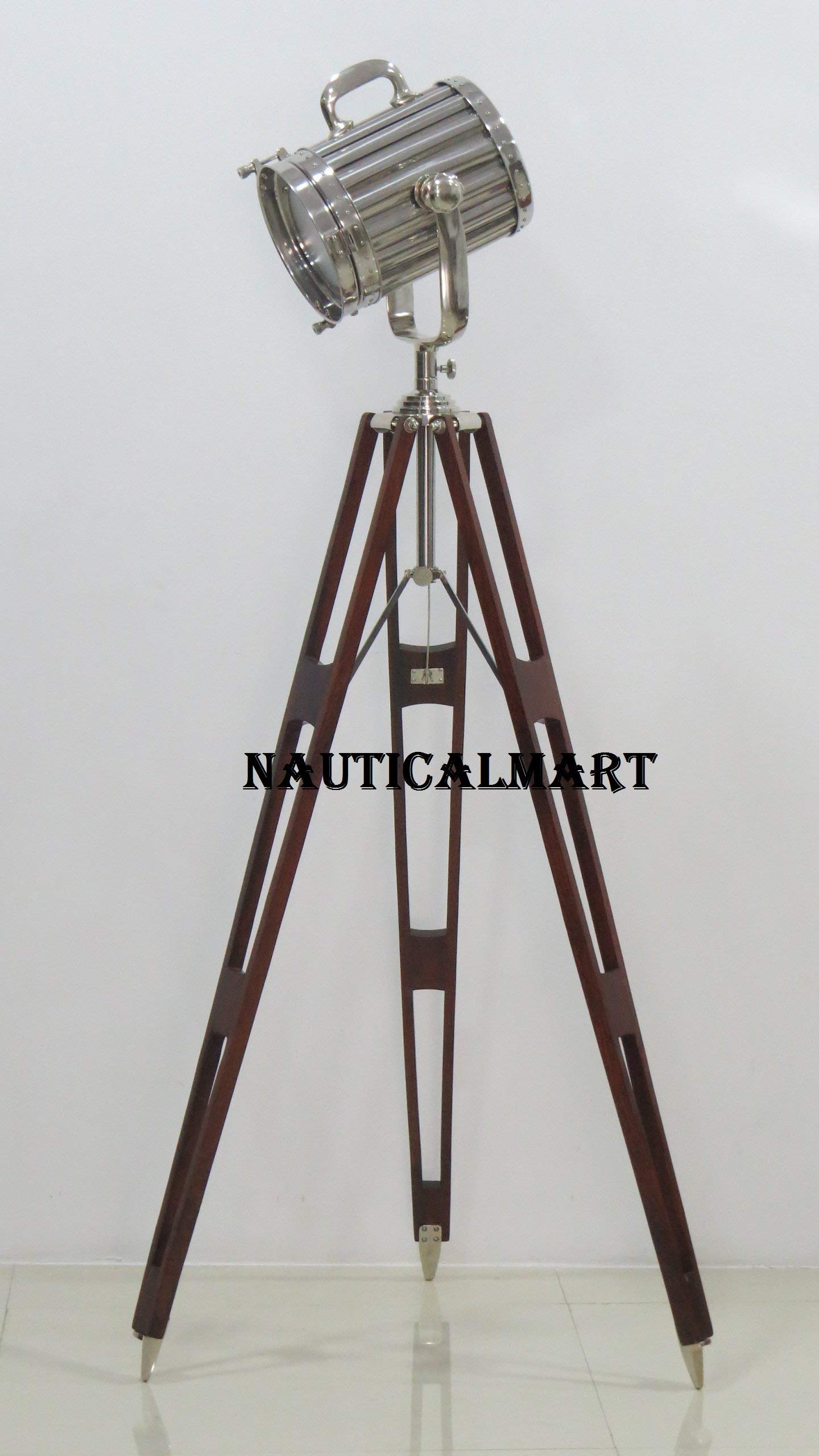Modern Designer Corner Floor Lamp with Bright Spot Light & Tripod Stand - Perfect for Living Room, Bedroom, or Office Lighting Decor