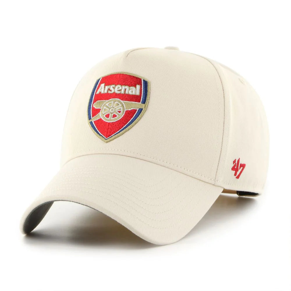 Arsenal FC 47 MVP DT Cap - Official Premier League Snapback Hat for Men & Women - Perfect for Football Games, Fan Gifts & Streetwear Fashion