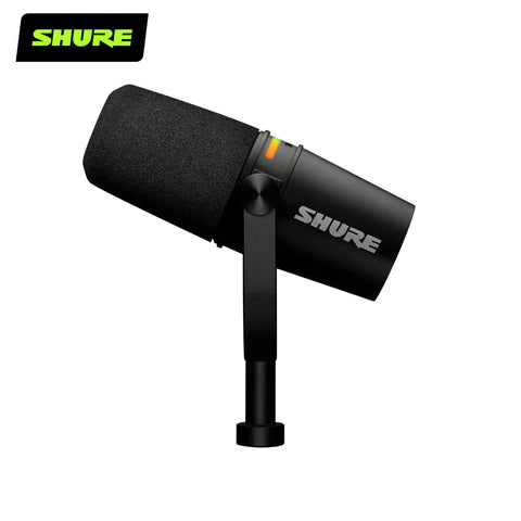 Shure MV7+ Professional USB/XLR Dynamic Podcast Microphone for Streaming, Recording & Voiceovers - Ideal for Podcasters, Gamers & Content Creators