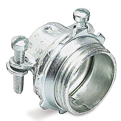 3302-TB Steel Metallic Electro Zinc Cable Fittings - 25-Piece Set for Electrical Wiring & Industrial Cable Management