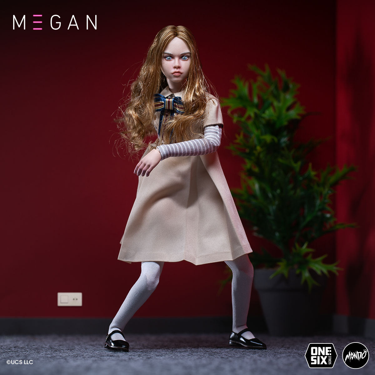 M3gan 1/6 Scale Collectible Action Figure - Highly Detailed Movie Replica for Display & Collection - Perfect for Horror Fans & Pop Culture Enthusiasts