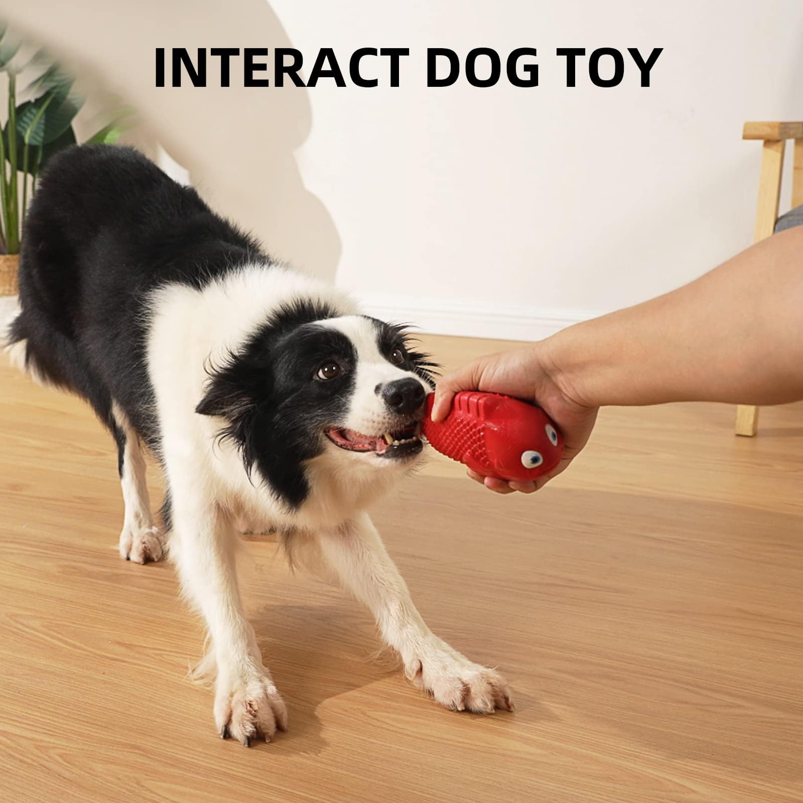 Durable Dog Chew Toys for Aggressive Chewers - Large Breed Tough Chew Toys for Medium Dogs - Indoor/Outdoor Play