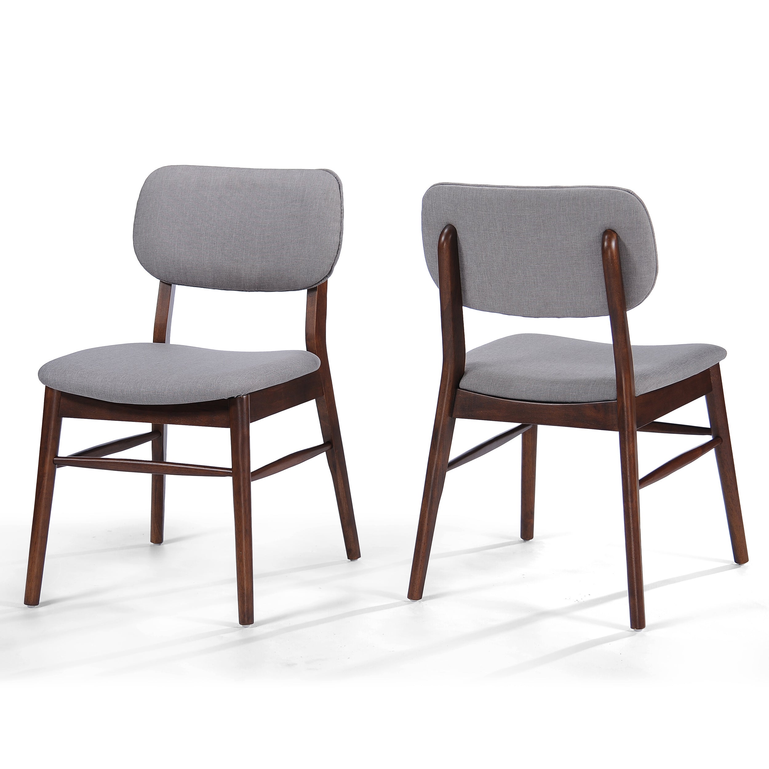 2-Pack Modern Accent Chairs for Living Room - Stylish Upholstered Armchairs with Wooden Legs - Perfect for Home, Office & Lounge Decor