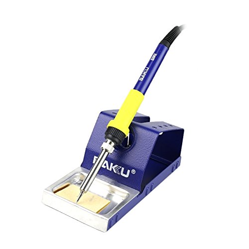 BK-601D 2-in-1 Hot Air Gun and Soldering Iron Station with LED Display - 220V AC Power for Electronics Repair, DIY Projects, and Jewelry Making