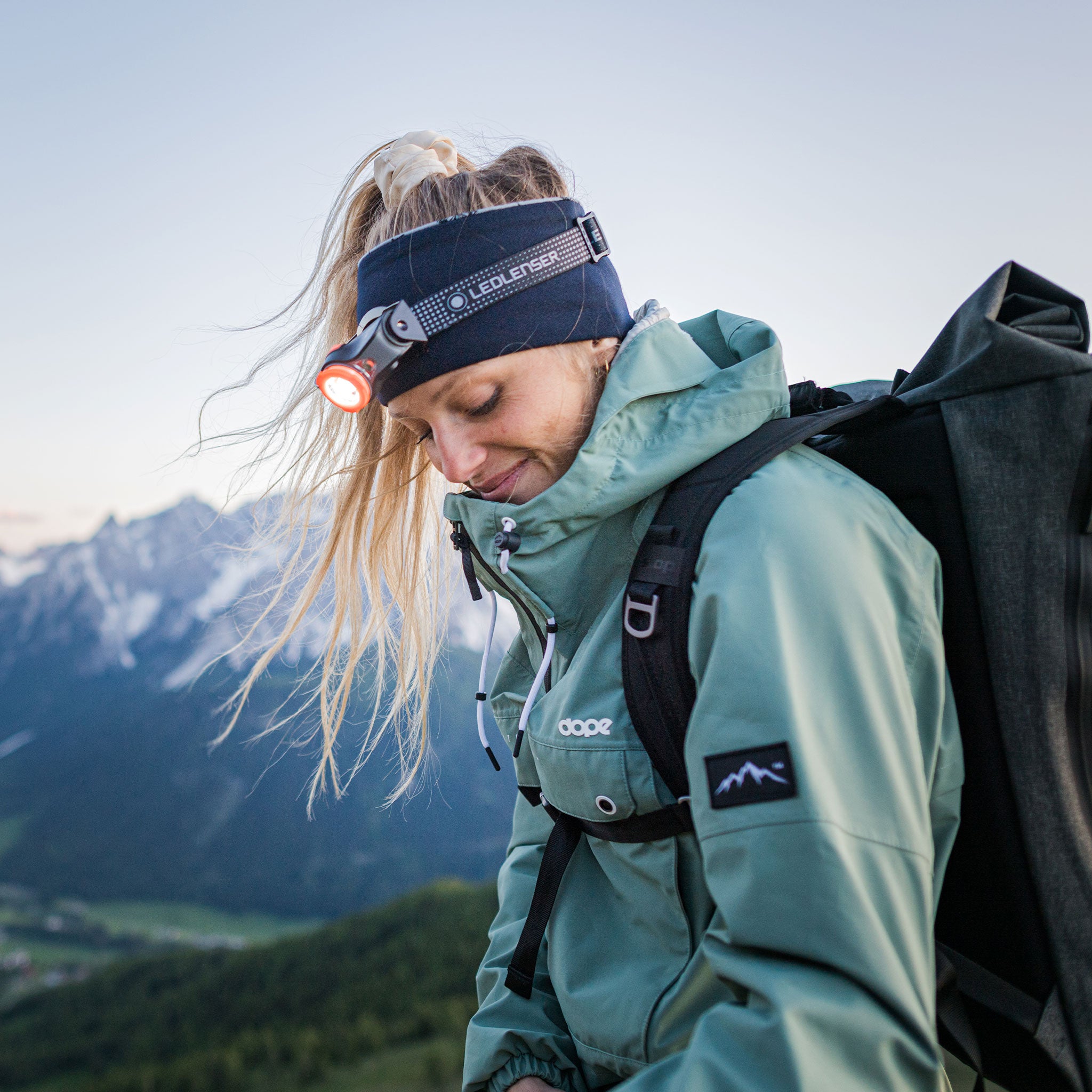 MH11 Rechargeable LED Headlamp - 1000 Lumens Waterproof Headlight for Camping, Hiking, Running & Night Fishing - Hands-Free Light with Adjustable Headband