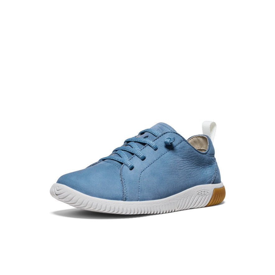 KNX Big Kids' Leather Sneakers - Coronet Blue/Vapor - Stylish & Comfortable Shoes for School, Play & Everyday Wear