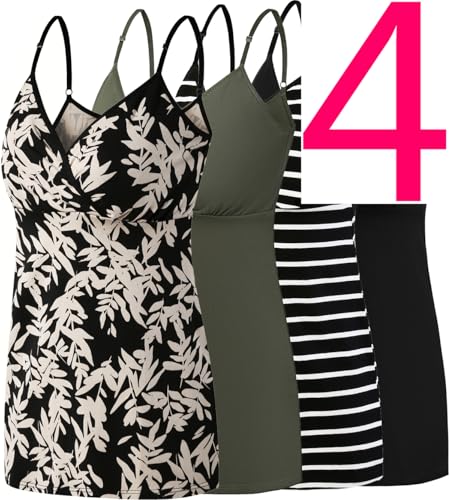 O-black/Leaf Print/Thick Black Stripe/Army Green 4pcs