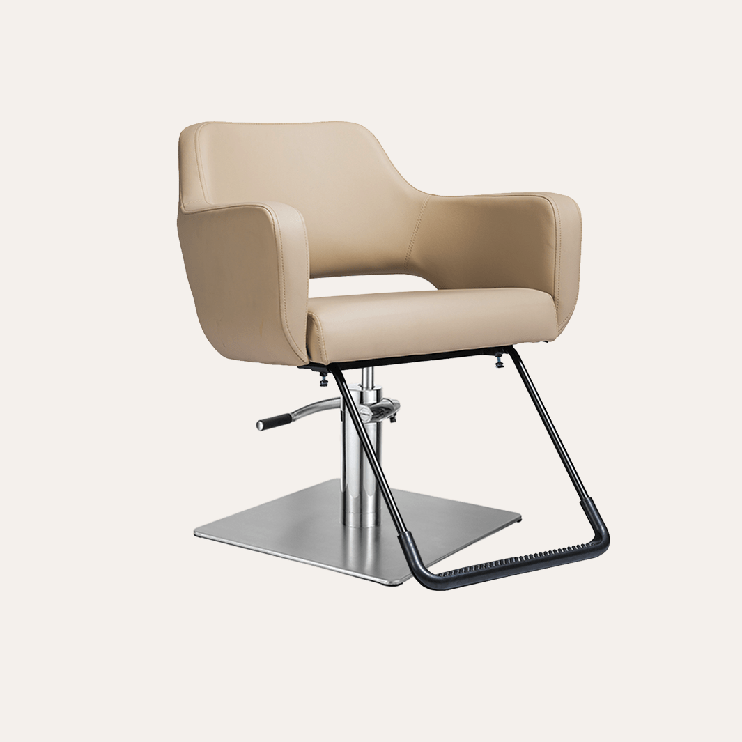 Stylish Salon Chair for Hair Styling & Barber Shop - Ergonomic & Durable Beauty Salon Furniture for Hairdressers & Clients - Perfect for Home Salons & Professional Beauty Spaces