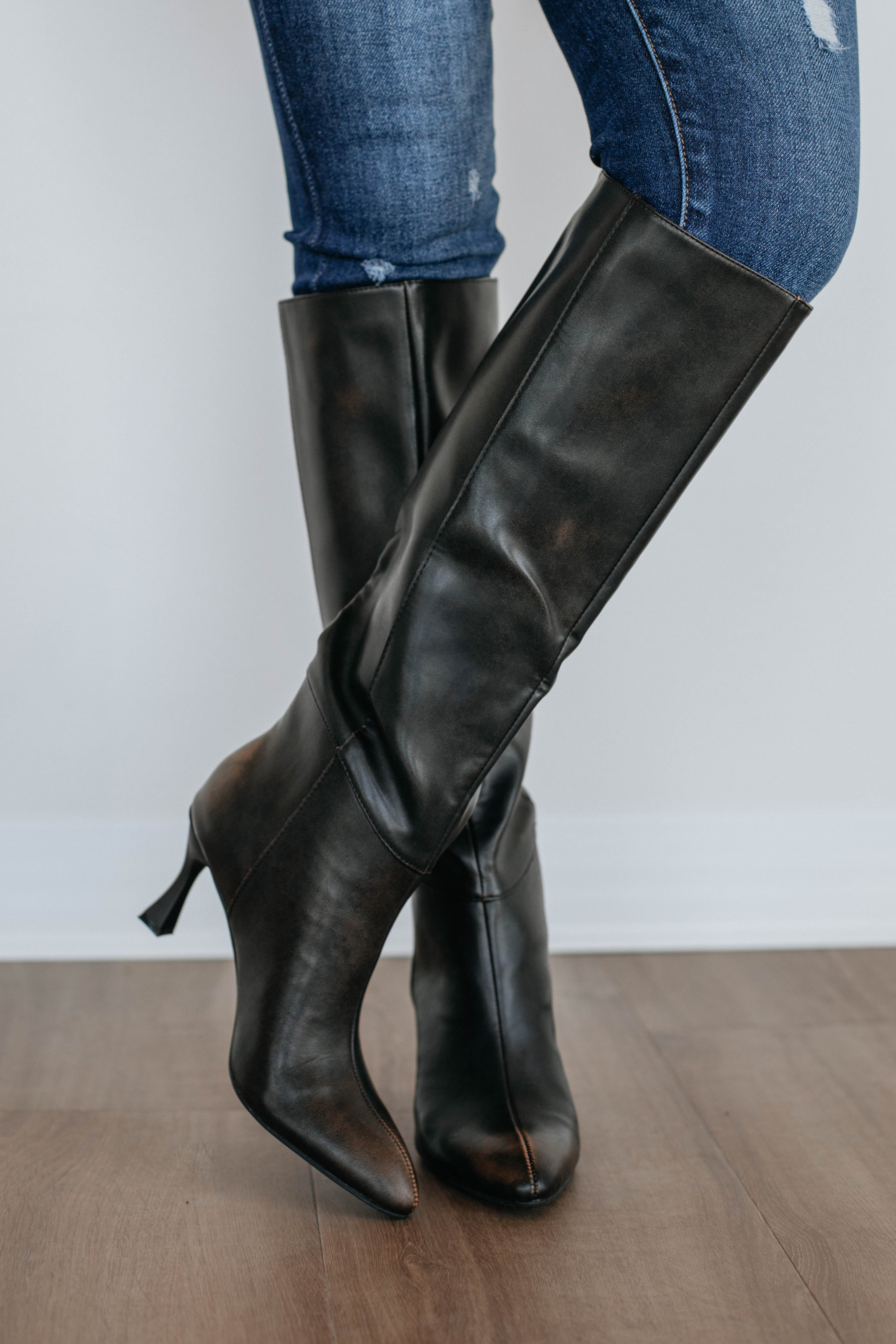 Take Me Seriously Boots - Stylish Black Ankle Boots for Women | Comfortable & Fashionable for Work, Parties & Everyday Wear