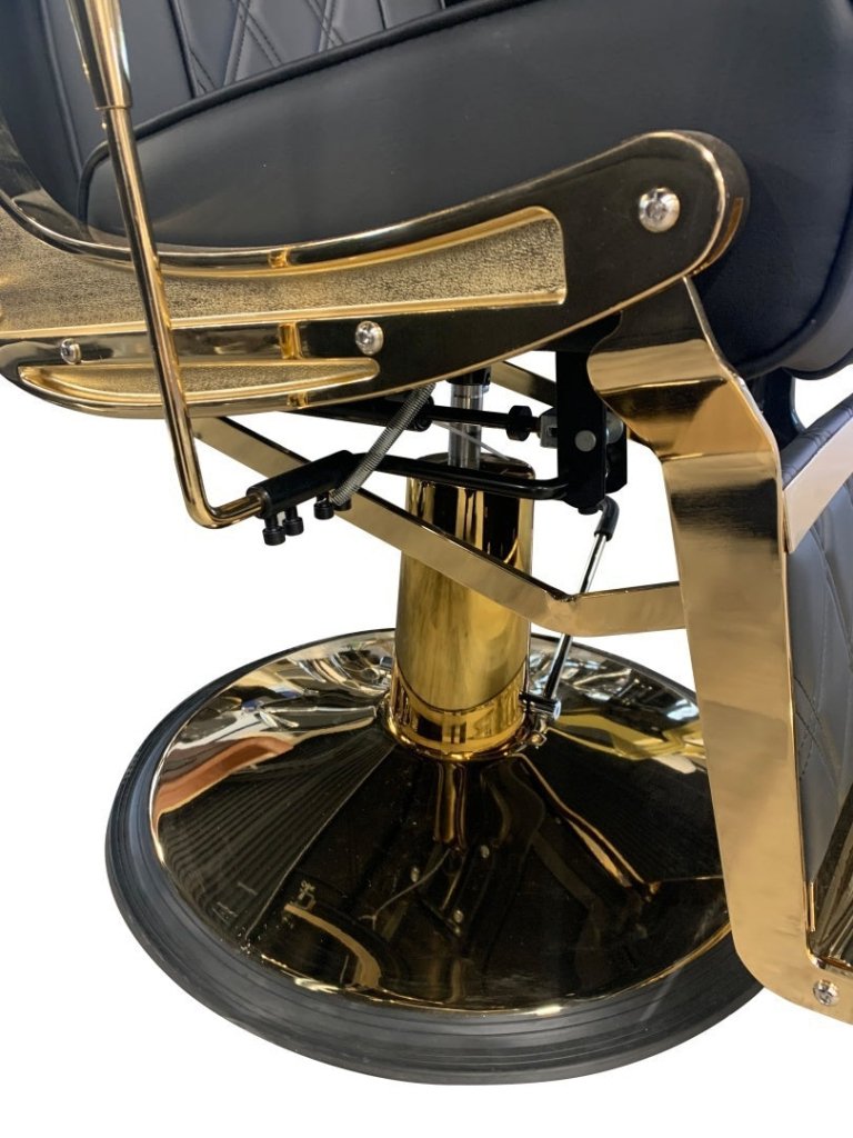 Greenlife Ninja Advance Modern Classic Hydraulic Salon Barber Chair - Professional Hair Cutting Styling Chair for Barbershops & Salons - Heavy Duty Adjustable Hydraulic Stylist Chair with Headrest & Footrest