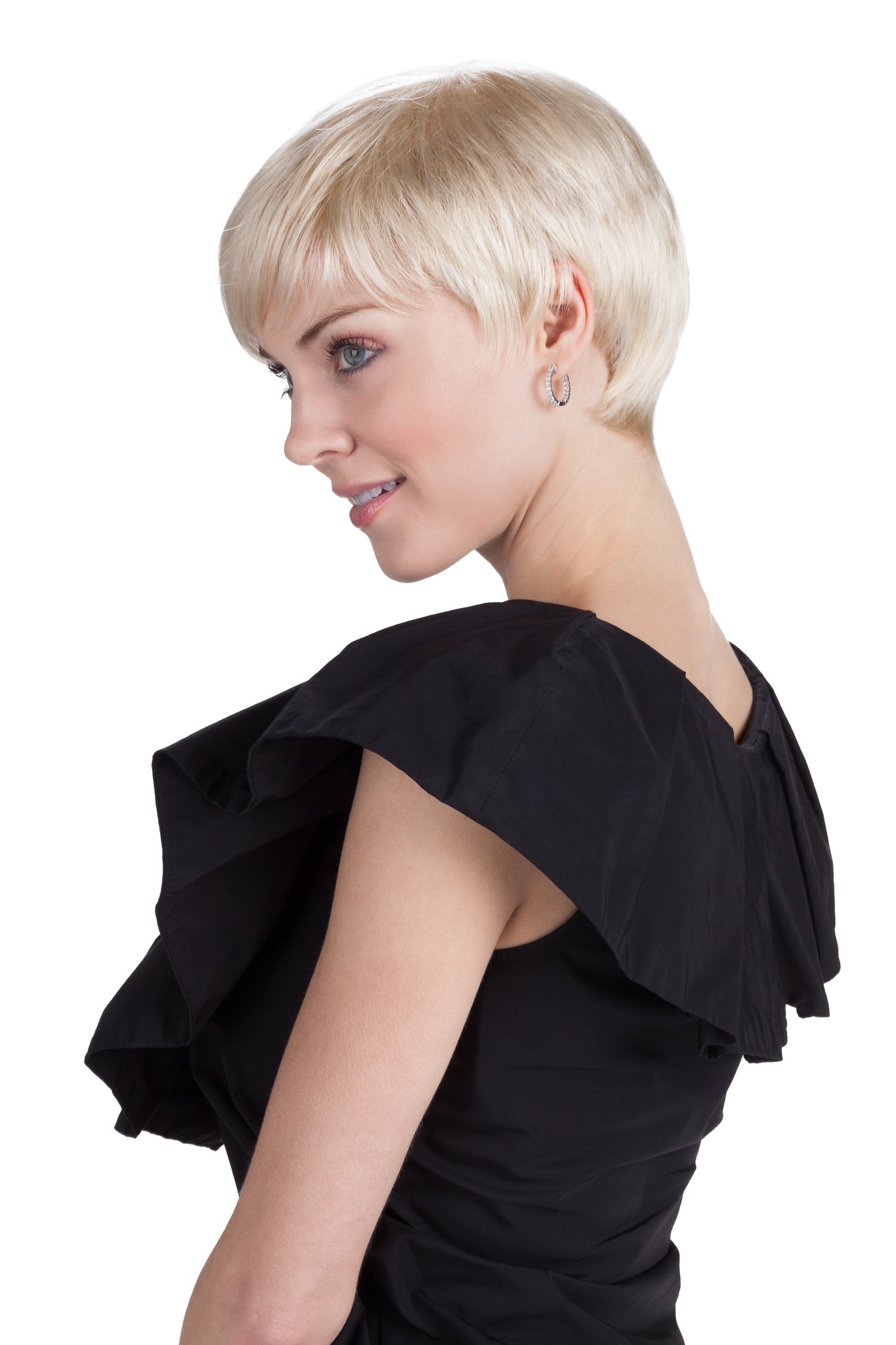 Arden Silverstone Synthetic Wig for Women - 17-Inch Length with 48 Highlights | Perfect for Cosplay, Parties & Everyday Wear