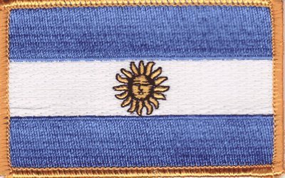 Argentina Iron-on Embroidered Patch - Custom DIY Sewing Patches for Jackets, Hats & Bags - Perfect for Denim, Backpacks & Fashion Upgrades