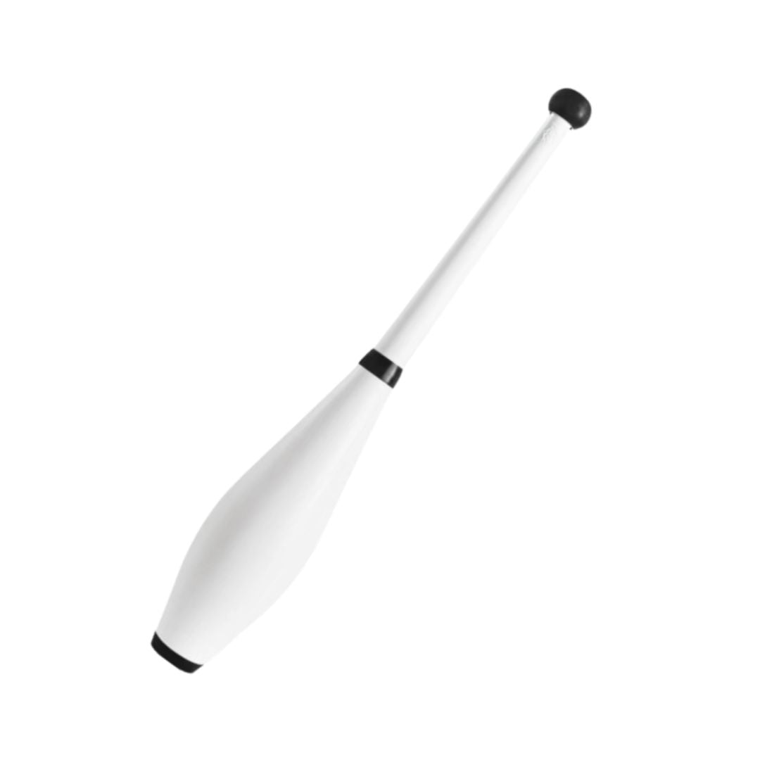 PX3 SIRUS Wrapped White Juggling Club - Professional Circus Performance Equipment for Beginners & Advanced Jugglers - Perfect for Stage Shows, Street Performances & Practice