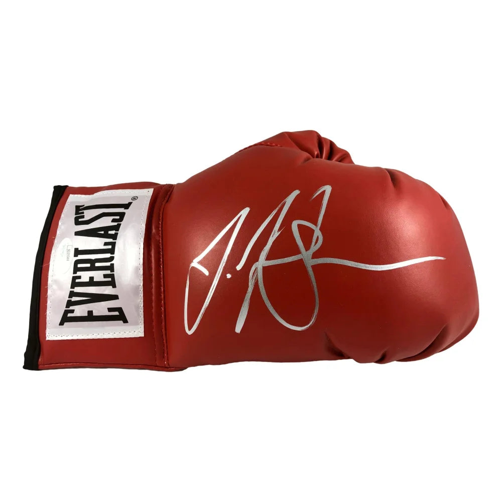 Josh Taylor Autographed Everlast Boxing Glove with JSA COA - Signed Collectible Memorabilia for Boxing Fans & Sports Enthusiasts - Perfect for Display, Gifts, and Collections