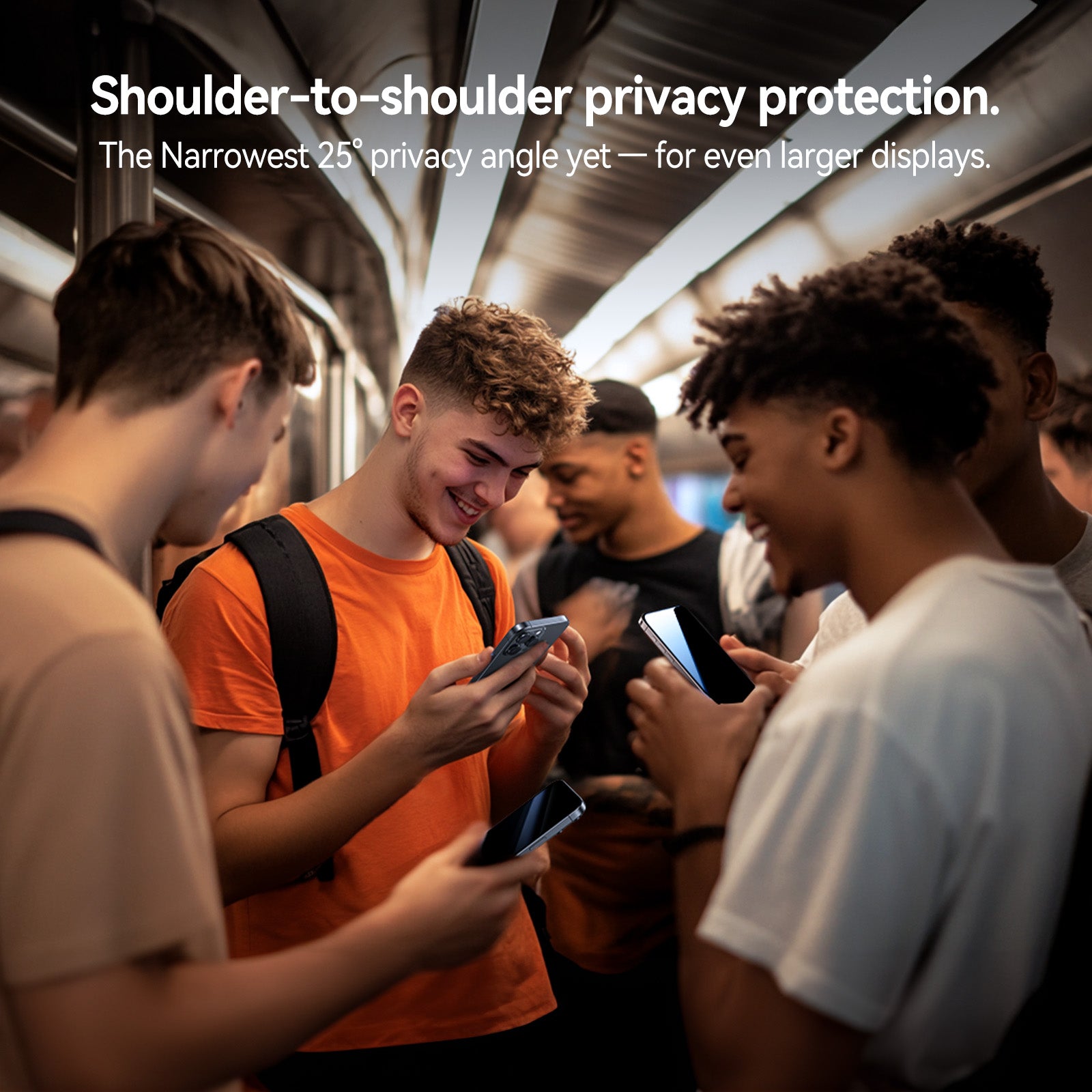GlassGo Privacy Screen Protector for iPhone 16 Series - Anti-Spy Tempered Glass with HD Clarity, 9H Hardness & Easy Installation - Perfect for Office, Banking & Public Use