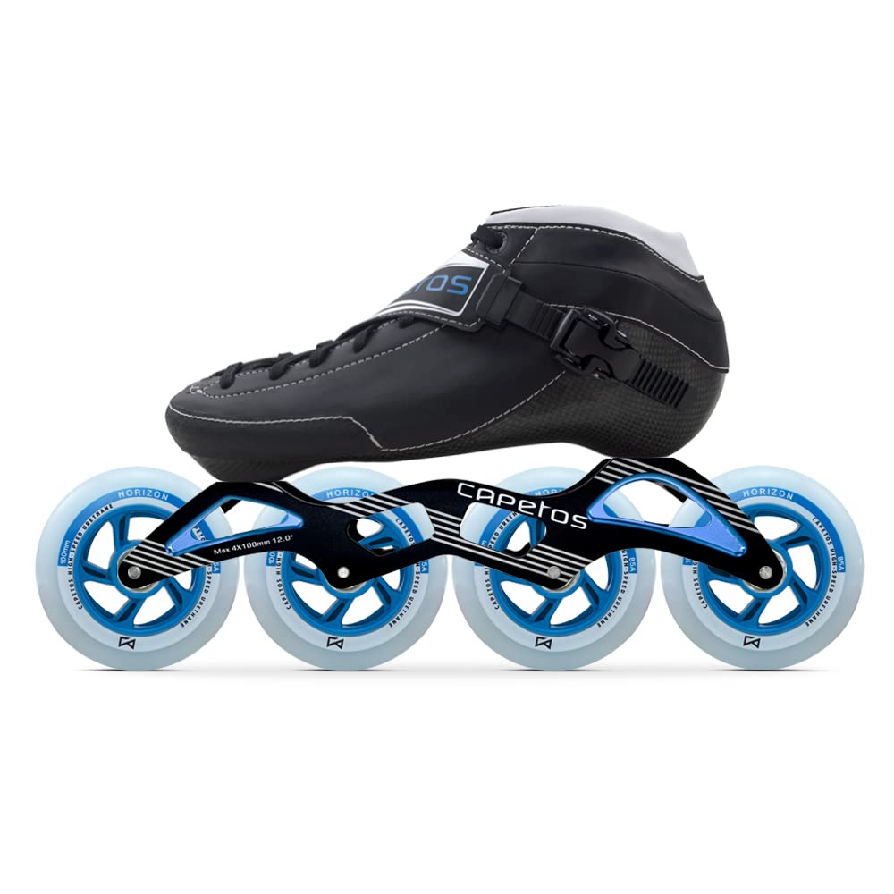 High-Speed Inline Racing Skates - Lightweight Carbon Fiber Speed Skates for Men, Women & Kids - Indoor & Outdoor Roller Skating - Perfect for Racing, Fitness & Recreational Skating