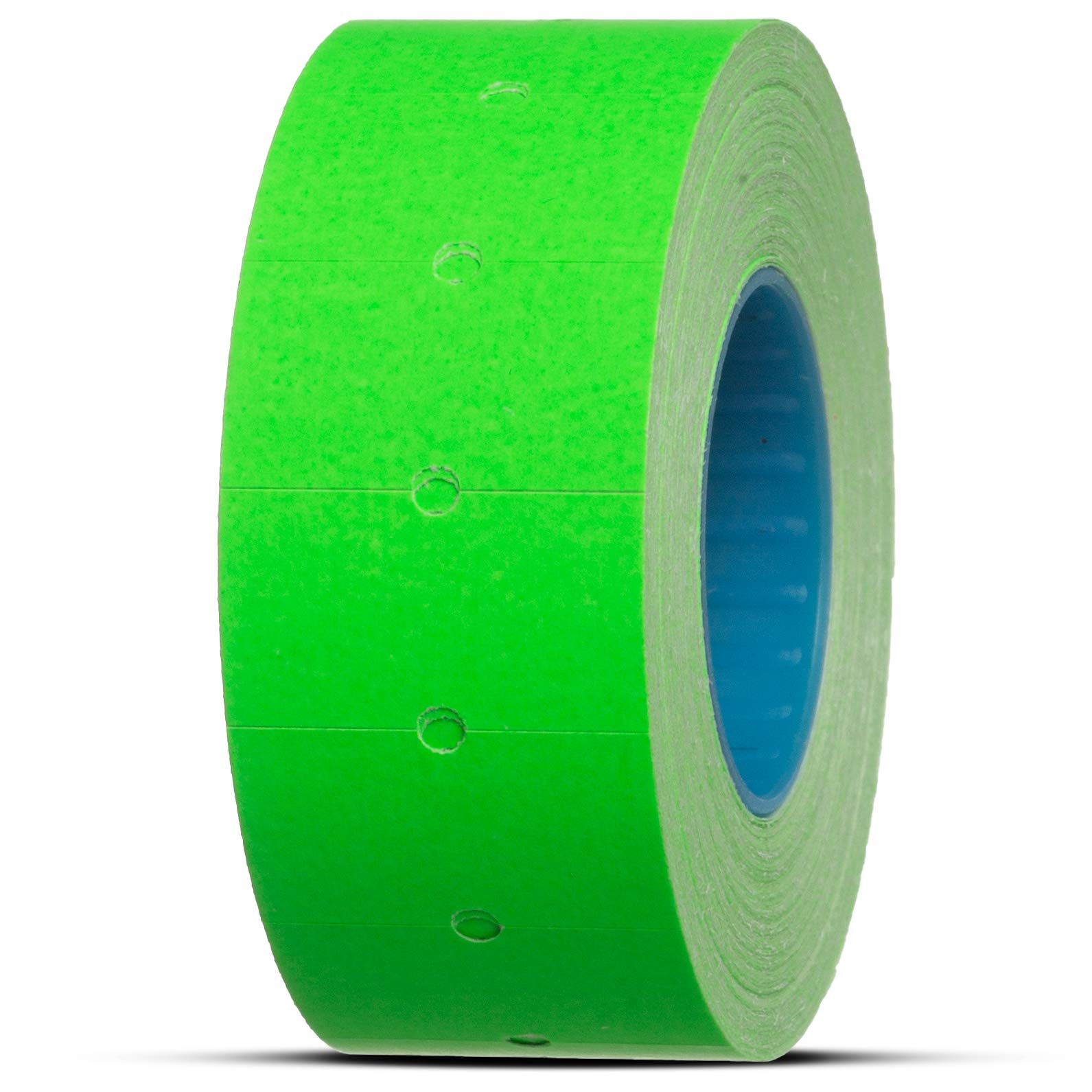MX 5500 Labels - 8,000 Green Price Stickers - 8 Rolls with Ink Roller - Compatible with Label Makers - Perfect for Retail Pricing, Shipping & Inventory Organization