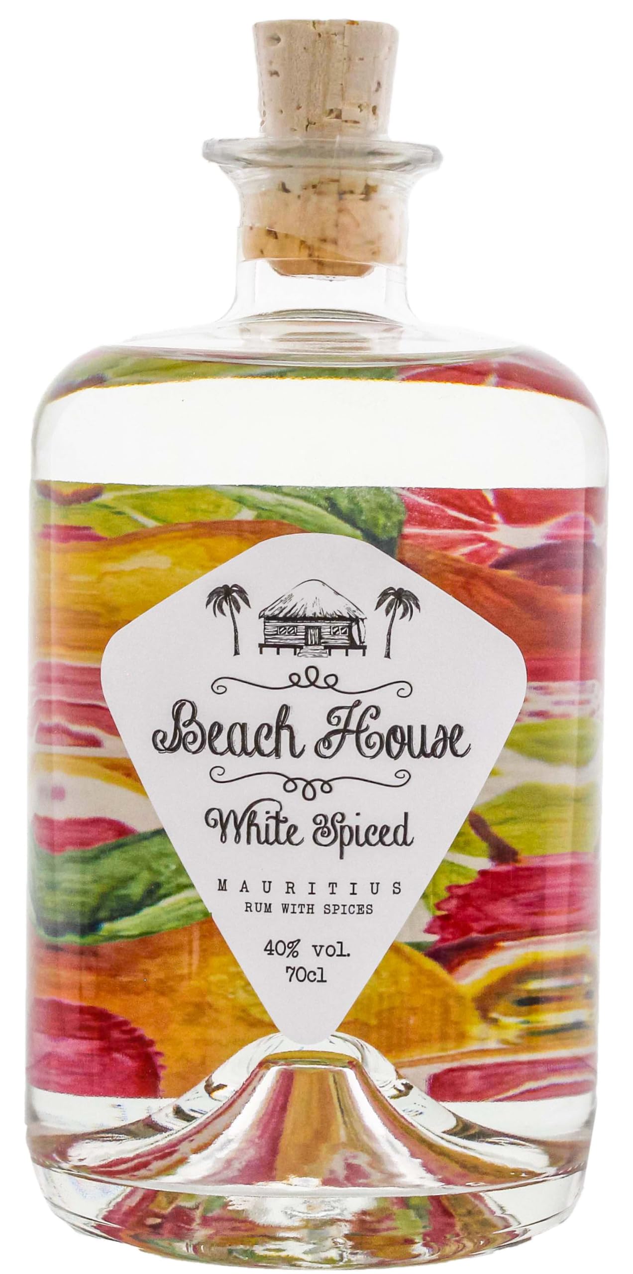 Beach House White Spiced 40° Rum - Perfect for Cocktails & Beach Parties