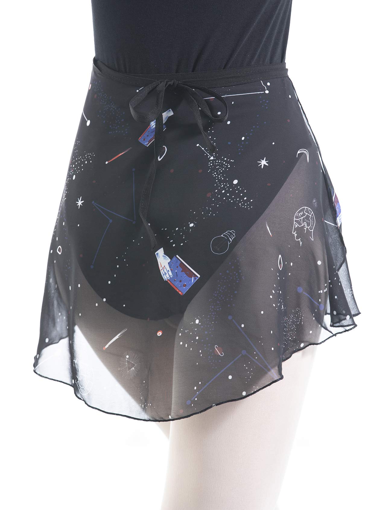 Elegant Ballet Chiffon Wrap Skirts for Women & Girls - Dance, Performance, Practice & Everyday Wear
