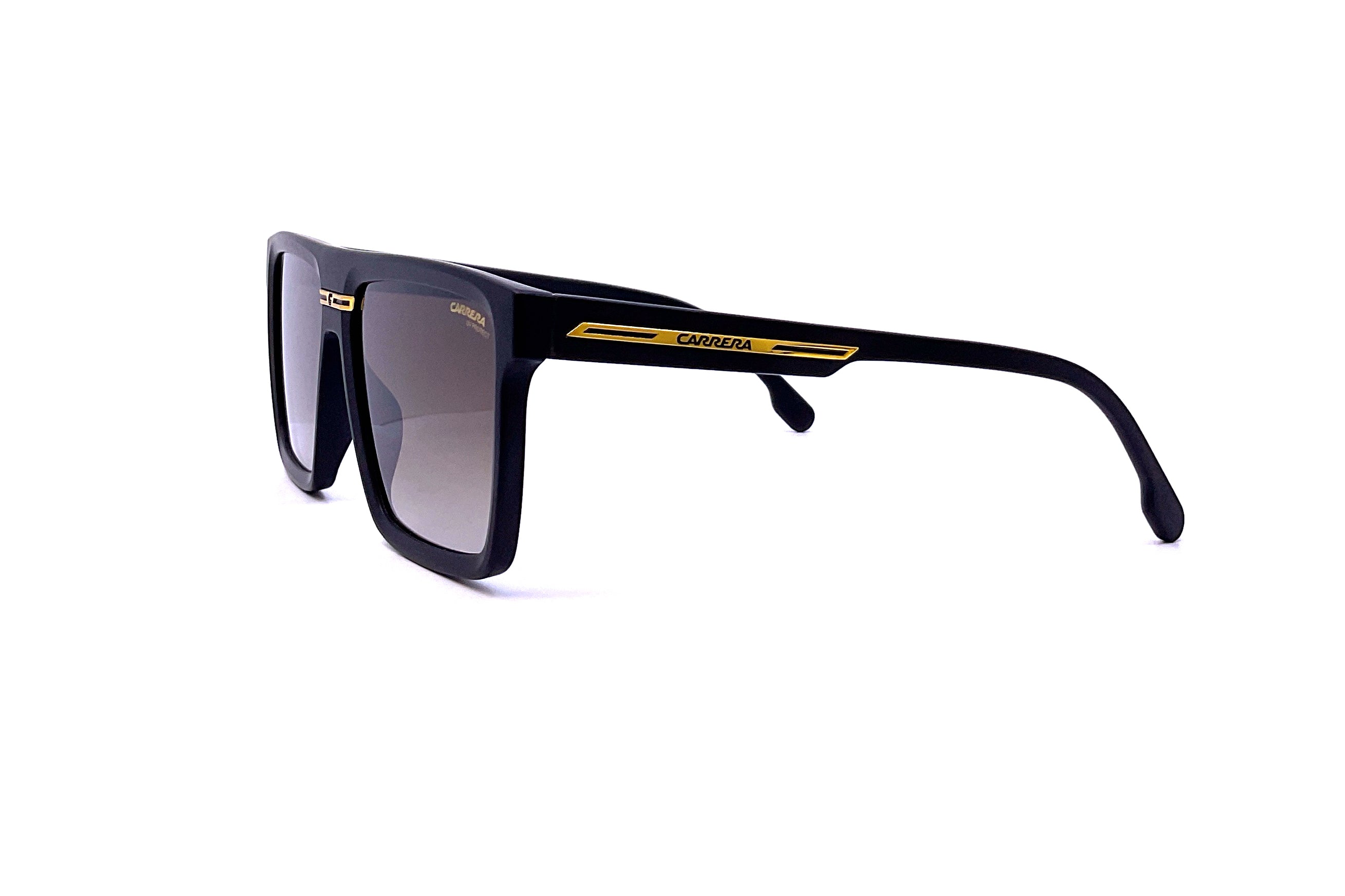 Carrera Victory C 03/S Matte Black Sunglasses - Polarized UV Protection Sports & Driving Shades for Men & Women - Perfect for Outdoor Activities, Running, Cycling, and Travel