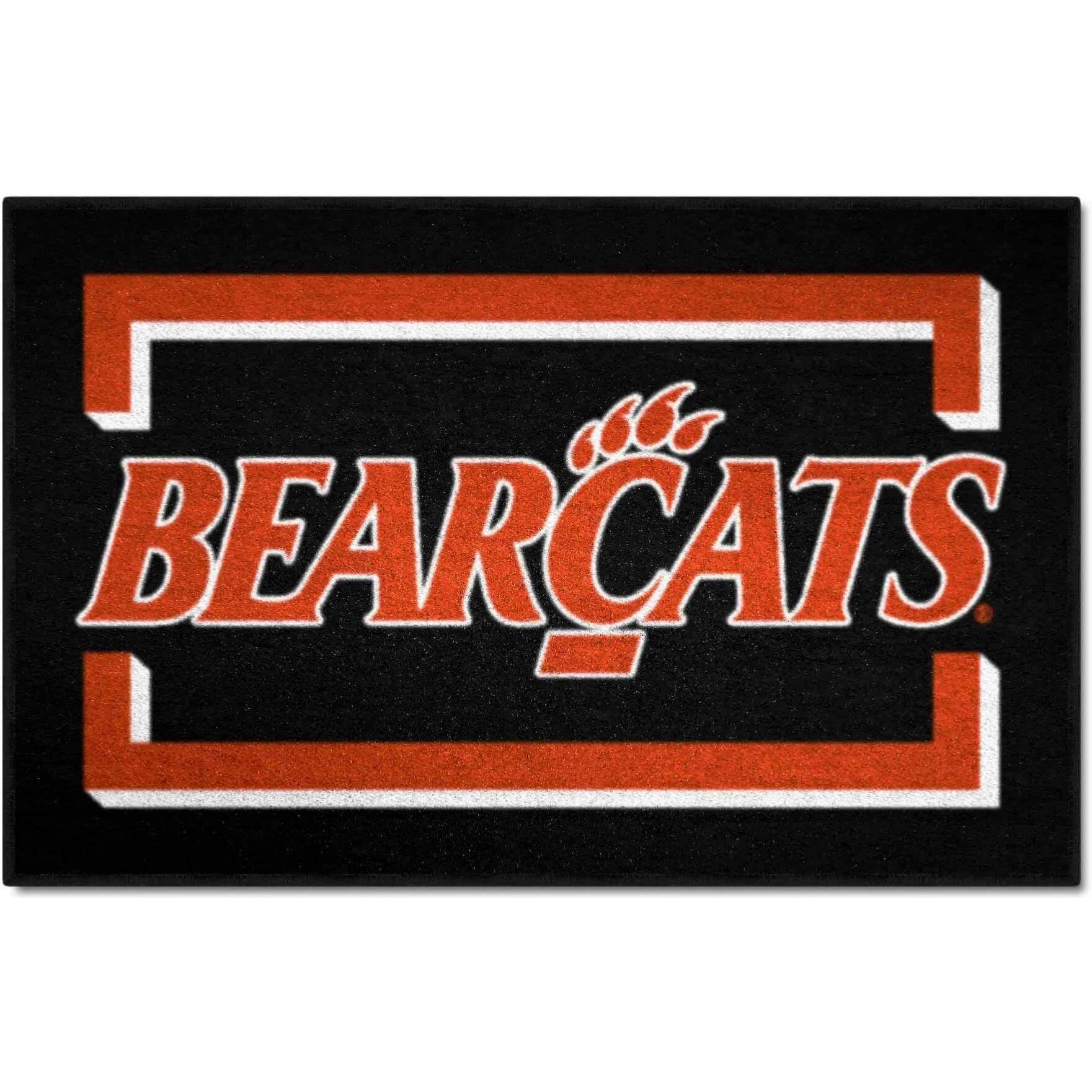 FANMATS Cincinnati Starter Mat - Non-Slip Floor Mat for Sports Fans, Home & Office Decor - Perfect for Game Rooms, Man Caves, and Sports Bars