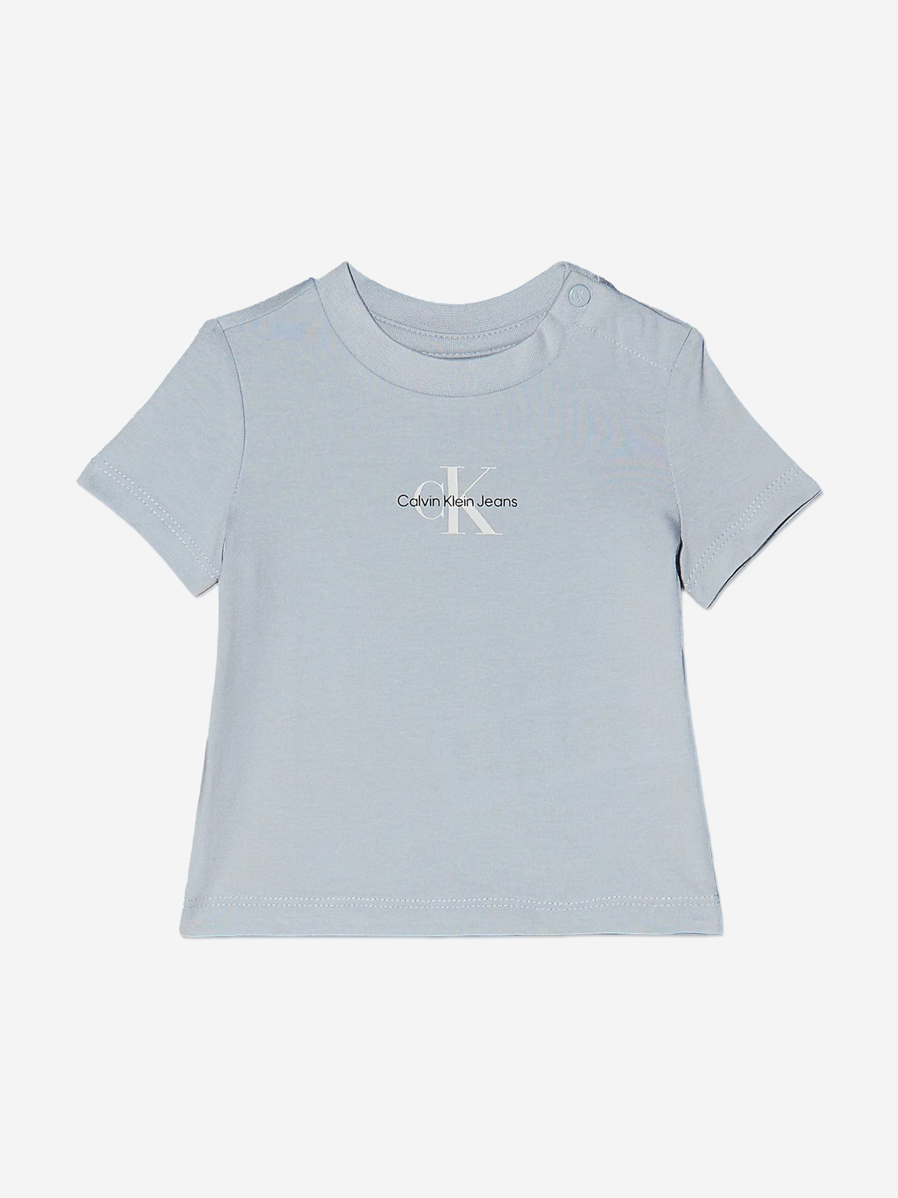 Personalized Baby Monogram Logo Short Set - Soft Cotton Blue Outfit for Newborns & Infants | Perfect for Photo Shoots, Birthday Gifts & Everyday Wear