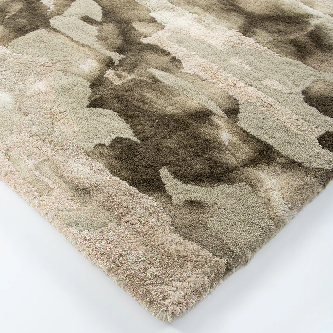 Baya Fayette Rug - Sage Multi 160cm x 230cm (5.2' x 7.5') - Soft Bohemian Area Rug for Living Room, Bedroom & Nursery Decor